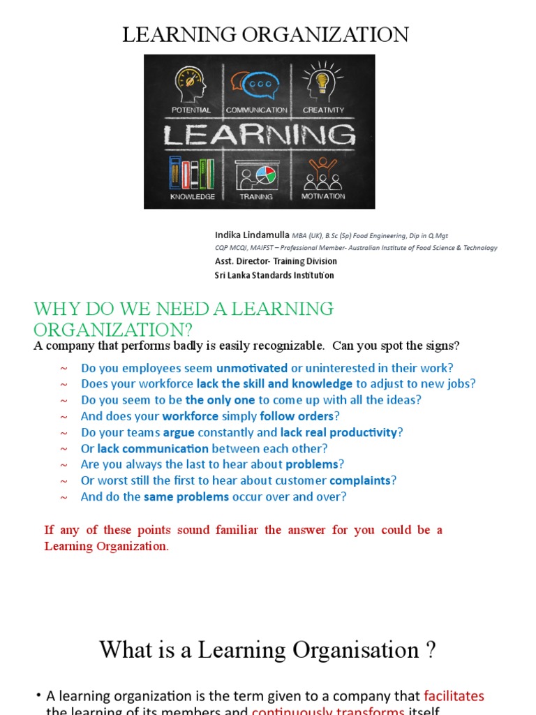 Learning Organization Essentials | PDF | Tacit Knowledge | Knowledge