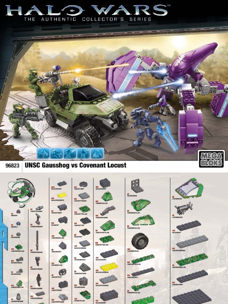 Halo Mega Bloks UNSC vs Covenant Guide | PDF