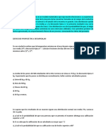 Ejercicios Propuestos Distribución Normal