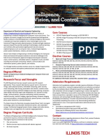 Iit Artificial Intelligence Computer Vision and Control Program Sheet