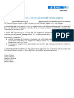 Acknowledgement Letter Frrents - NPS '23