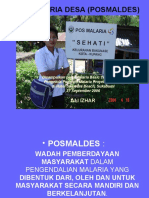 Pos Malaria Desa (Posmaldes)