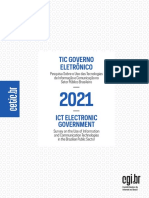 Tic Governo Eletronico 2021 Livro Eletronico