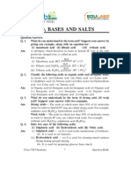 Acid Bases and Salt - 1