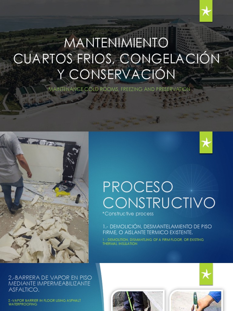 Mantenimiento de Cuartos Fríos y Congelación | PDF