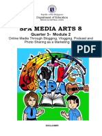 Spa Grade 8 Media Arts 3rd Quarter Week 5 8 For Language Editor Rpmusngi