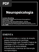 Introdução À Neuropsicologia Objetivos Da Neuropsicologia Contemporânea