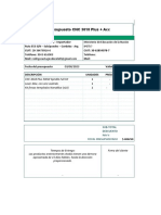 Presupuesto CNC IPET57