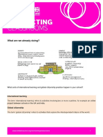 Connecting Classroom - What are we already doing