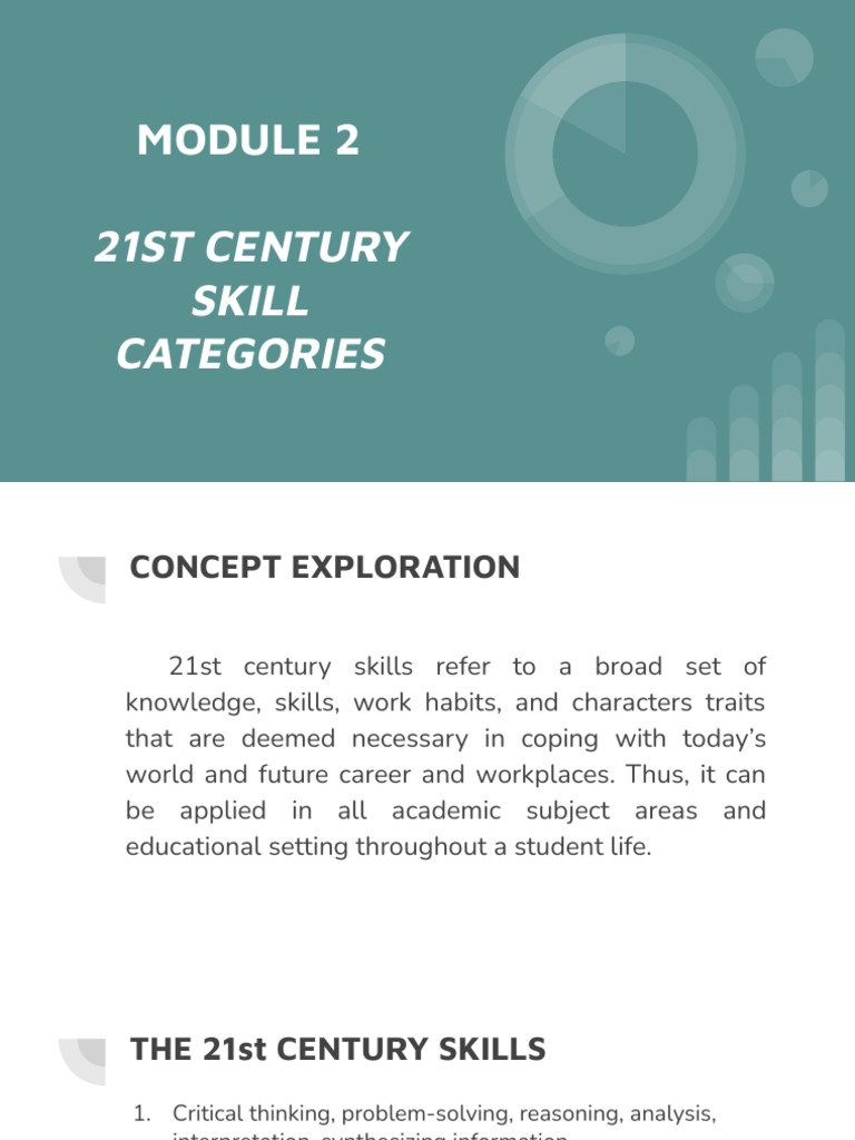 21st Century Skills | PDF | Critical Thinking | Cognition