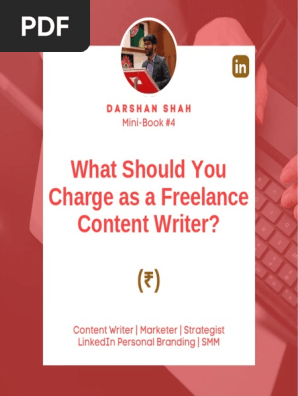 What Should You Charge as a Freelance Content Writer_