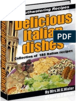 Delicious Italian Dishes (Collection of 185 Italian Recipes)
