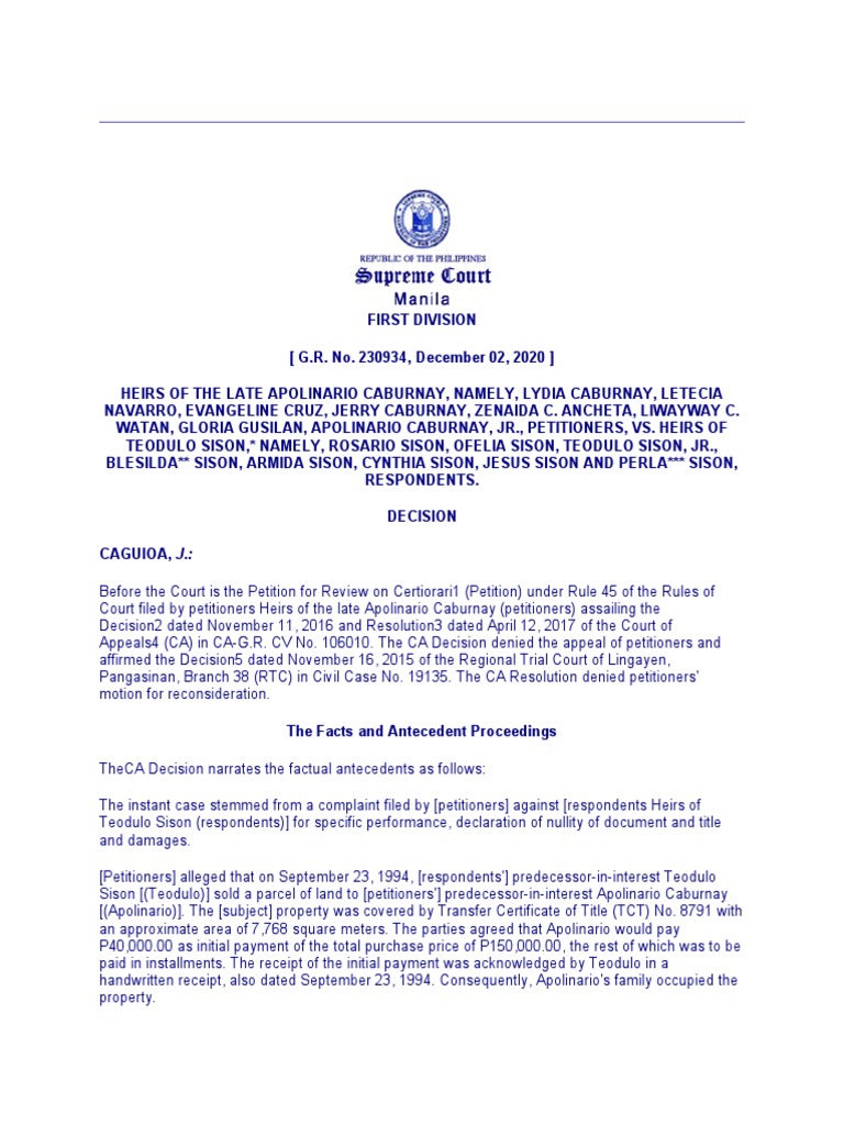 Heirs' Land Sale Dispute Ruling | PDF | Concurrent Estate | Marriage