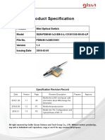 FSW M 1x3 Mini Optical Switch Data Sheet 521001