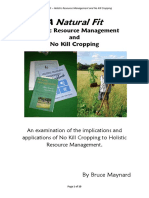 No Kill Cropping and Holistic Management - A Natural Fit 180311