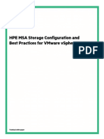 HPE MSA Storage Configuration and Best Practices for VMware VSphere Technical White Paper-4aa4-7060enw