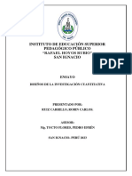 Ensayo Sobre Los Diseños de Investigacion Cuantitativa