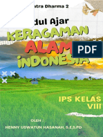 Modul Ajar Keragaman Alam Indonesia Ips Kelas 8