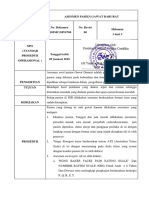 SPO .Asesment Pasien Di IGD