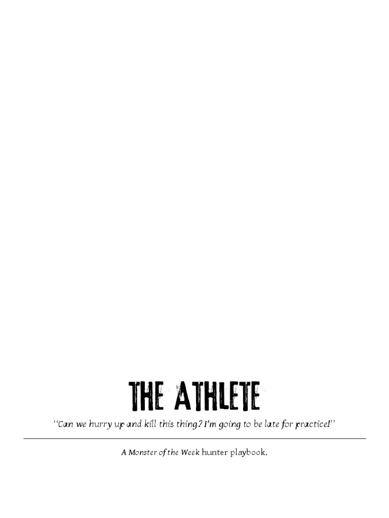 Athlete PDF
