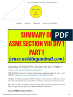 Summary of ASME BPVC Section VIII Div 1 (Part 1) _ Welding & NDT