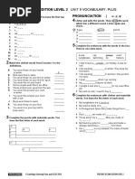 PREPARE 2 Vocabulary Plus Unit 09