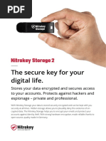 Nitrokey Storage Factsheet