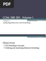 CCNA 200-301 Chapter 5 - Analyzing Ethernet LAN Switching