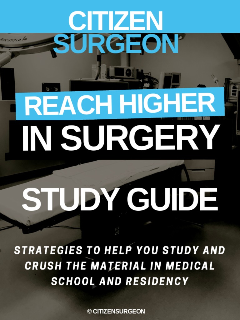 Citizensurgeon How To Study Guide | PDF
