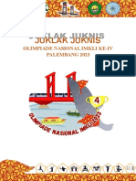 Juklak Juknis Olimnas Imkli IV Di Palembang 2023
