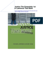 Juvenile Justice The Essentials 1st Edition Lawrence Test Bank