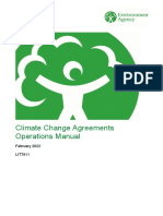 Climate Change Agreements Operations Manual