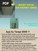 Terapi Short Wave Diathermy (SWD) | PDF