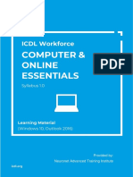 ICDL Computer & Online Essentials 1.0 - Neuronet Advanced Training Institute