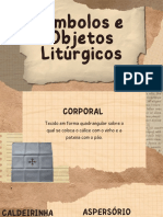 Símbolos e Objetos Litúrgicos