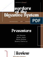 Digestive System Disorders