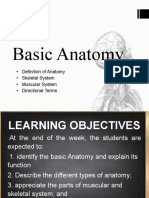 Lesson 2 Basic Anatomy and Biomechanics