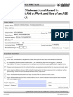 (03022023 0533) l3 Efaw Aed Assessment Pack 2023 Fillable