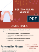 Peritonsillar Abscess Group 5