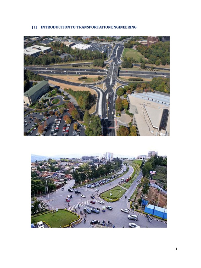 Overview of Transportation Engineering | PDF | Transport | Controlled ...