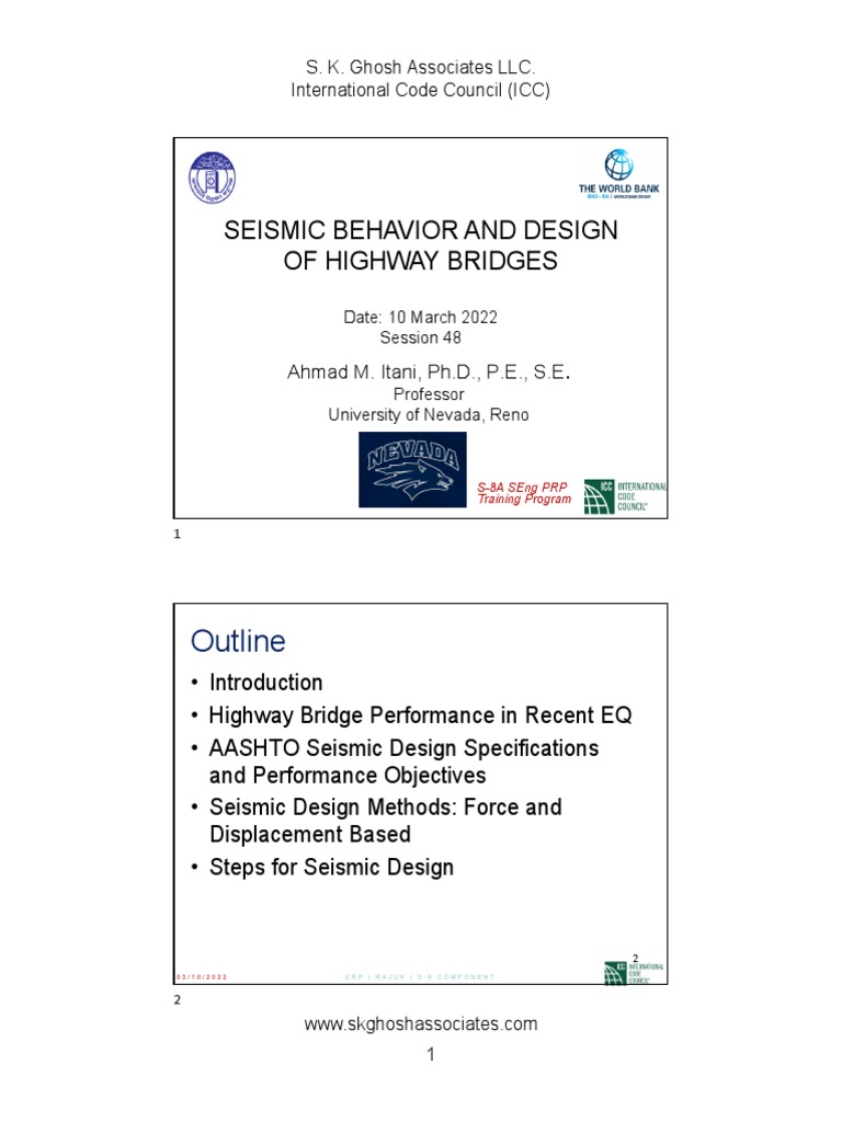 Seismic Design of Highway Bridges | PDF | Earthquake Engineering ...