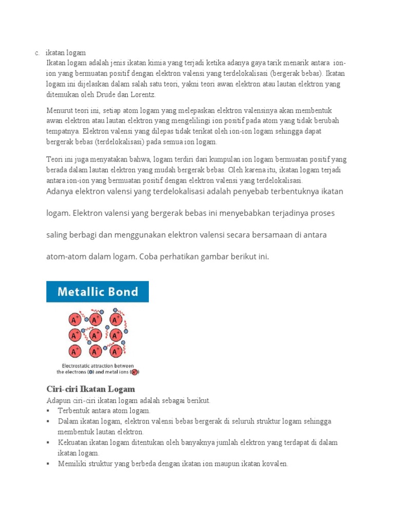 Kimia Logam | PDF