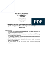 PR2 - Title and Objectives
