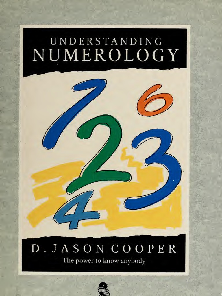 Understanding Numerology The Power To Know Anybody 1986 Pdf