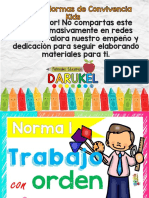 Normas de Convivencia Crayones Darukel