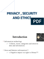 Module 3 - 2 MIS - Ethical Issues and Privacy