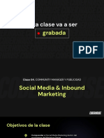 Clase 4 - Social Media & Inbound Marketing