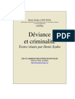 Deviance Et Criminalite Textes