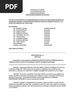 BNC Minutes of Meeting Quarter | PDF