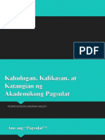 KKK NG Akademikong Pagsulat